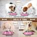 WERFORU 2 Pieces Dog Bowls Stainless Steel Dog Cat Bowls Pet Bowls For Feeding Water and Food Pink Medium Size M (2 Count) A-pink - Buy Online on SooperMarket.com
