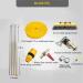 photovoltaic cleaner window cleaning pole 4M-12M Water Fed Telescopic Brush Window Clean Extendable Cleaner Conservatory Roof Cleaning Tools Pole 55cm Brush Head 7M/24FT - Buy Online on SooperMarket.com