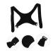 Gatuida Belt Holder Brace Shoulder Rest Straightener Men Women Posture Band Black Polyester - Buy Online on SooperMarket.com