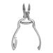 MILLY Heavy Duty Toenail Clippers - Trim Thick or Hard Nails with German Steel Cutter - Professional Podiatrist Nipper - Silver - Buy Online on SooperMarket.com