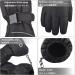 TRIWONDER Children's Ski Gloves - Thermal Fleece Warm Winter Gloves for Boys & Girls (Age 12-14) - Black L - Buy Online on SooperMarket.com
