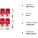 Lavazza Qualita Rossa Arabica and Robusta Medium Roast Coffee Beans 4 x1 kg FREE SUGAR SACHETS  - Buy Online on SooperMarket.com