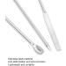 Nail Spatula Stainless Steel Nail Tools for Mixing Nail Polish for Picking Up Nail Decorations(pink) - Buy Online on SooperMarket.com