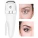 Veeteah Eye Lash Curler Heat - 230mah Battery Intelligent Heating Eyelash Curler Rechargeable Ergonomic Eyelashes Curler Eye Lash Makeup for Naturally Curling and Ironing Eyelash White - Buy Online on SooperMarket.com