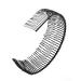 3 Pcs Unisex Black Metal Toothed Hair Band | Non-Slip Hair Hoop Comb Accessory - Buy Online on SooperMarket.com