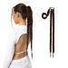 Lullabellz Grande Double Up Hair Braid 26-Inch Length Choc Brown