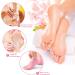 Exin Dehcen Silicone Moisturizing Socks for Women - 3 Pairs Anti-Slip Spa-Gel Foot Care for Dry Cracked Feet - Buy Online on SooperMarket.com