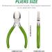 2 Pack Nylon Nose Pliers - Carbon Steel Jewelry Making Tools for Beading & Wire Crafts - 5.3 Inch - Buy Online on SooperMarket.com