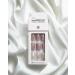 KISS IMPRESS PRESS-ON Manicure One More Chance | Short Quadratic Nails with PureFit Technology | Includes Cleaning Pad Mini File & 30 Artificial Nails - Buy Online on SooperMarket.com