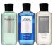 Bath and Body Works 3 Pack 2-in-1 Hair + Body Wash Freshwater, Graphite and Ocean. 10 Oz.