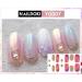 NAILDOKI Nail Stickers 8 Sheets x 14 Pieces - Self-Adhesive Gel Nail Wraps for Women & Girls | Nail Polish Strips & Art Decals C3-20 - Buy Online on SooperMarket.com
