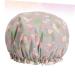 Amosfun Satin Turban Hair Scarves for Women - Grey Dot Shower Cap | Reusable Bathing Hat 27x15cm - Buy Online on SooperMarket.com