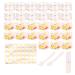 27 pieces jars jars 5ml jars with lids lip balm jars jars cream jars empty 27 x 5ml transparent