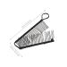 KALLORY 2pcs Vintage Stretch Banana Hair Clips | No Crease Hair Grip Styling Tool for Women - Black | 11.5X4.3X1CM - Buy Online on SooperMarket.com