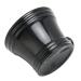 Jauarta Large Capacity Shaving Soap Cup - Portable Black Plastic Razor Holder with Comfortable Handle for Home & Travel Hairdressers - Buy Online on SooperMarket.com