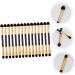 HAPINARY 15pcs Eye Shadow Brush Dual Ended Makeup Brush Make up Accessories Mini Accessories Soft Rubber - Buy Online on SooperMarket.com