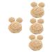 NOLITOY 12 Pcs Cleaning Bath Ball Bath Scrubber Convenient Body Scrubbers Bath Sponge Comfortable Body Scrubbers Natural Esponja para Ba arse African Net Sponge Portable Bath Wipe Sisal