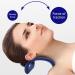Cervical Traction Stretcher Cervical Traction Device Pillow for Home Antideformation Neck Correction (Blue) - Buy Online on SooperMarket.com