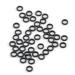 Dr.Fish 50 Pack Fly Fishing Tippet Rings Stainless Steel Solid Lightweight Low Profile 2mm/2.5mm Freshwater Trout Salmon Crappie Bluegill Steelhead 2mm-50 Pack