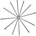 Healeved 48 Pcs Eyeliner Brush Eye Shadow Brush Eyeshadow Brushes Brow Brushes for Eyebrows Black - Buy Online on SooperMarket.com