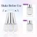 RARJSM Chameleon Liquid Chrome Nail Powder Set 6 Pcs | Iridescent Glitter & Mirror Effect | Easy Application for Nail Art | No Curing Required - Buy Online on SooperMarket.com