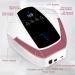 96w Rechargeable UV Nail Lamp | Cordless LED Light for Gel Nails | Portable Handle, Auto Sensor & 4 Timers | Professional Nail Curing Tool - Buy Online on SooperMarket.com
