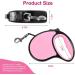 Retractable Dog Lead 5M Long Extendable with Non-Slip Handle & Adjustable Dog Lead One-Hand Brake Pause Lock 360 Universal Anti-winding with Bonus Training Clicker for Small Medium Dogs (Pink) - Buy Online on SooperMarket.com