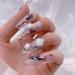 3D White Aurora Camellia Nail Charms - 90Pcs Elegant Wedding Nail Art Jewelry for DIY Decorations - Buy Online on SooperMarket.com
