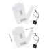 HEEPDD 2 Pack Electric Heating Foil 3 Gears Adjustable Heated Gloves Heating Foil for Winter Outdoor Indoor Activities