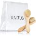 2-Pack of Face Brush for Cleansing and Exfoliation with Deluxe Travel Bag Natural Bristles and Wood Handle