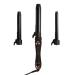 NuMe Automatic Curling Iron 3 In 1 Curling Wand Set For Beach Waves Hair Curler With 3 Interchangeable Tourmaline Ceramic Barrels Professional Hair Curler Set for Short Long Hair Hair Styling Kit