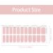 44PCS Gel Nail Stickers Light Colour Gel Nail Strips Long Lasting Nail Polish Strips Self Adhesive Sticker Nails Full Cover Nail Stickers for Women Girls - Buy Online on SooperMarket.com