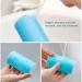 ZatRuiZE 2 Pcs Sticky Removal Roller Hair Lint Roller Reusable Cleaner Portable Washable Lint Roller Working on Couch Pets Clothes Carpets 2 Big Blue - Buy Online on SooperMarket.com