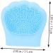 minkissy 20 Pcs Rabbit Ears Facial Brush Face Cleansing Brush Body Massager Lady Facial Cleaning Brush Face Wash Portable Massager Face Massage Brush The Face Pore brush Silica Gel Miss Light Bluex5pcs 7.5x7.5cmx5pcs - Buy Online on SooperMarket.com