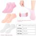 Moisturizing Socks Silicone Socks for Dry Cracked Feet Women 3 Pairs Soft Moisturizing Socks Anti Slip Women Spa Pedicure Gel Socks Aloe Sock for Softening Rough Skin Calluses - Buy Online on SooperMarket.com