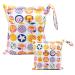 Egurs diaper bag for on the go Wetbag 1 piece large + 1 piece medium marine life