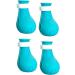 Shop Tita-Dong Cat Shoes: 4-Piece Silicone Anti-Scratch Boots & Nail Gloves for Cats - Blue Paw Protection & Claw Covers - Buy Online on SooperMarket.com