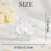 IYOU Princess Wedding Hair Combs White Flower Headpiece Pearl Bridal First Communion Hair Accessories for Girls - Buy Online on SooperMarket.com