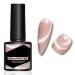 Cat Eye Gel Nail Polish Champagne Color Magnet Nail Polish Crystal Reflective Glitter Gel Nail Polish Soak off Holographic Cat Eye UV Gel Nail Varnish for Nail Art DIY at Home