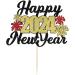 Qertesl 24PCS Happy New Year Cupcake Topper Hello 2022 Cheers to 2022 New Year Cake Decoration New Years Eve Party Decorations Supplies. (Black gold2) - Buy Online on SooperMarket.com