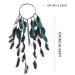 Zoestar Boho Feather Headband Indian Tribal Headpiece Feathers Tassel Hippie Headdress Festival Costume Hair Accessories for Women and Girls (A) - Buy Online on SooperMarket.com