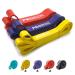 Proiron Resistance Bands - Assisted Pull up Bands - Exercise Bands for Crossfit Powerlifting Strength Training - Mobility Bands for Men and Women #6 Yellow/Purple/Red Set (18-54kg)
