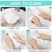 URAQT 6 Pack Face Cloths Make Up Remover 7.87 * 7.87in Soft Microfibre Face Wipes for Reusable Makeup Remover Cloth Washable Ultra Soft Facial Cleansing Wipe Cloths (White) 6 Pcs-white - Buy Online on SooperMarket.com