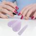 FOMIYES 1pc Nail Stickers Nail Art Bending Tool Nail Bending Nail Sticker Press Embossing Tool Metal Frame Bending Nail Art Nail Decoration 3d Japanese Resin Purple 5x5.5cm Purple - Buy Online on SooperMarket.com