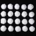 Large White Pom Pom Balls - 3 Inches - 20 Pieces - DIY Crafts Costume Accessory - Buy Online on SooperMarket.com