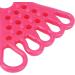 Adjustable Toe Foot Stretcher Bunion Corrector & Ankle Brace - Pink Toe Stretch Belt for Muscle Relaxation in Women and Men - Buy Online on SooperMarket.com