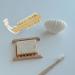 Double Sided Wooden Nail Brush with Hanging Rope - Fingernail and Toenail Cleaning Brushes - Buy Online on SooperMarket.com
