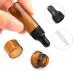 Furnido 5ml Amber Glass Dropper Bottle Pack of 35 - DIY Essential Oil & Perfume Vials with 2ml Droppers - Buy Online on SooperMarket.com
