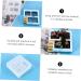 Operitacx 3pcs Box Pot Mold Silicone Molds Gypsum Resin Pot Pot Making Mold Epoxy Resin Crystal Whitex3pcs 10.6X10.6X3.3CMx3pcs - Buy Online on SooperMarket.com