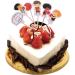 Luzhengyang Set of 24pcs Funny Basketball Boy Cupcake Food Picks Cake Topper - Buy Online on SooperMarket.com